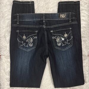 NWOT DARK WASH DENIM JEANS